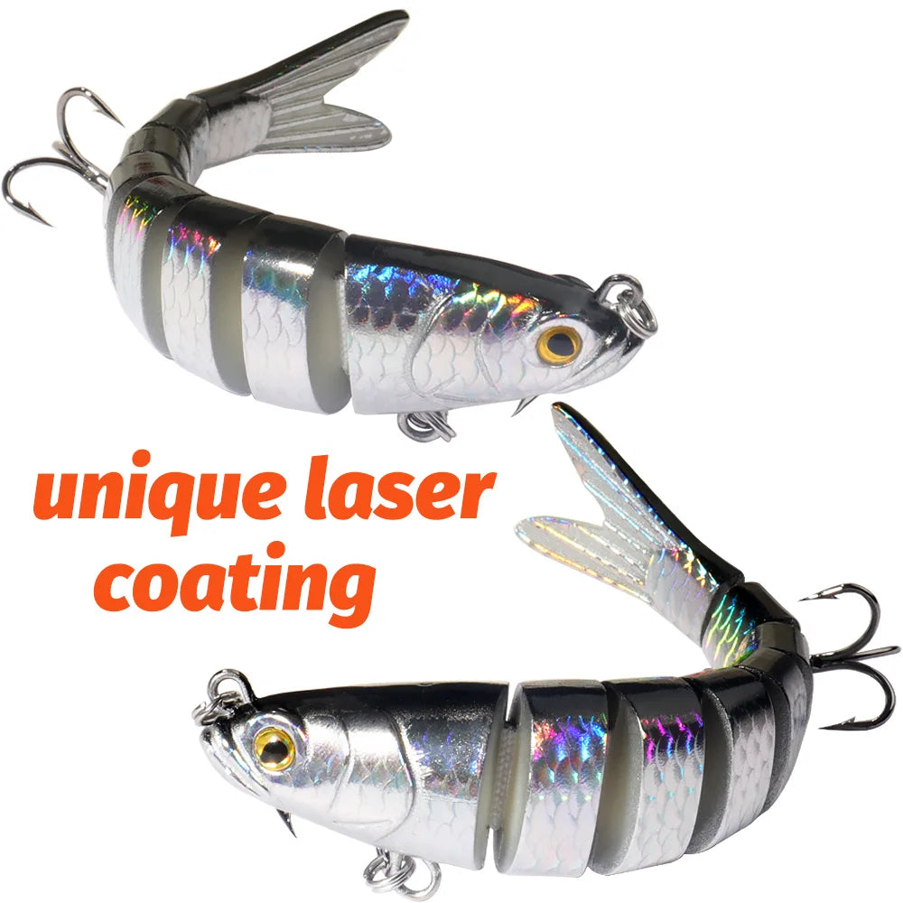 GOBAIT Swimbait - Multi Joint Lure Slow Sinking Bionic Segment