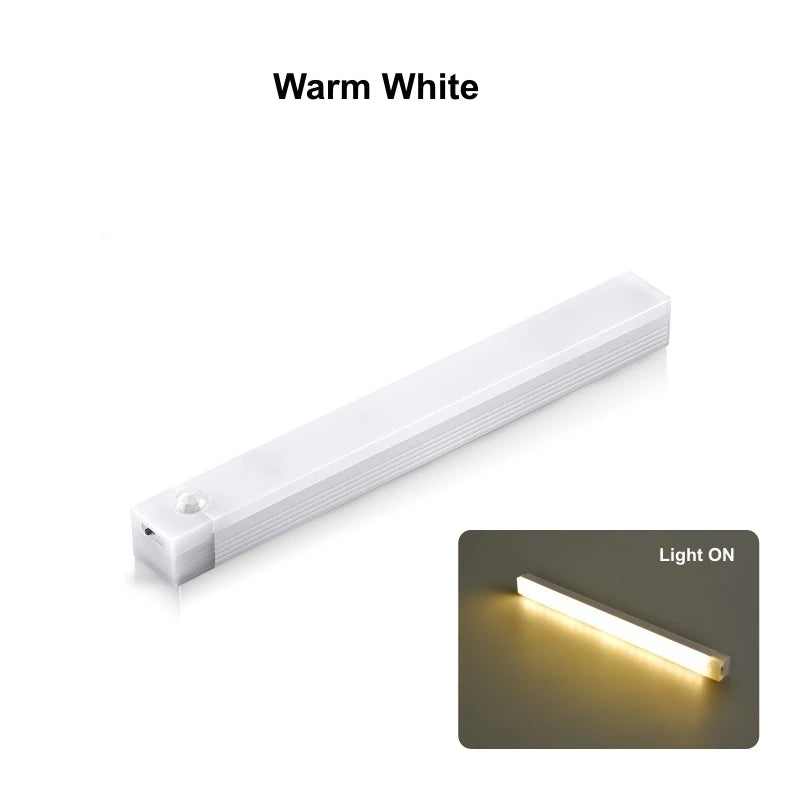 USB Type C Rechargeable Motion Sensor LED Light Bar
