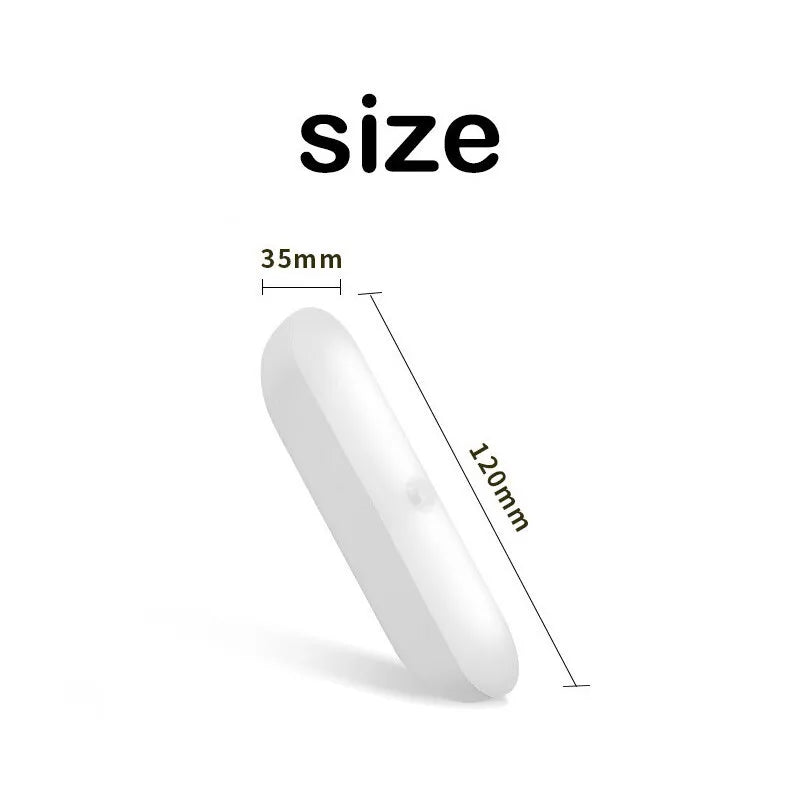 LED Motion Sensor Lamp - USB Rechargeable - Magnetic adhesion