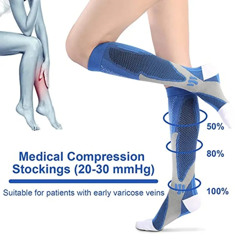 Unisex Running Men Women Compression Socks