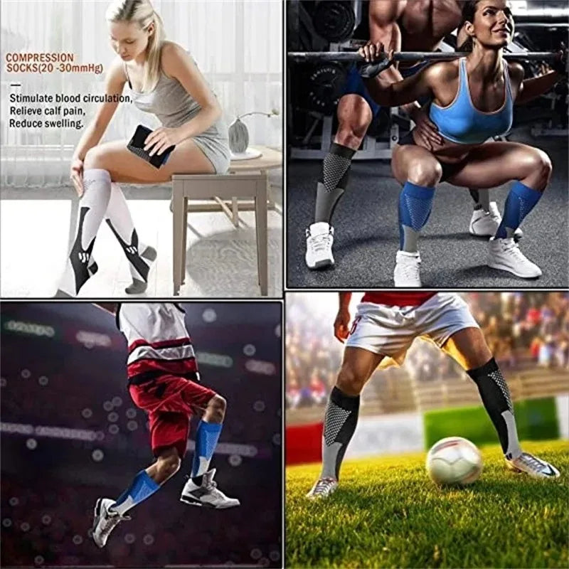 Unisex Running Men Women Compression Socks