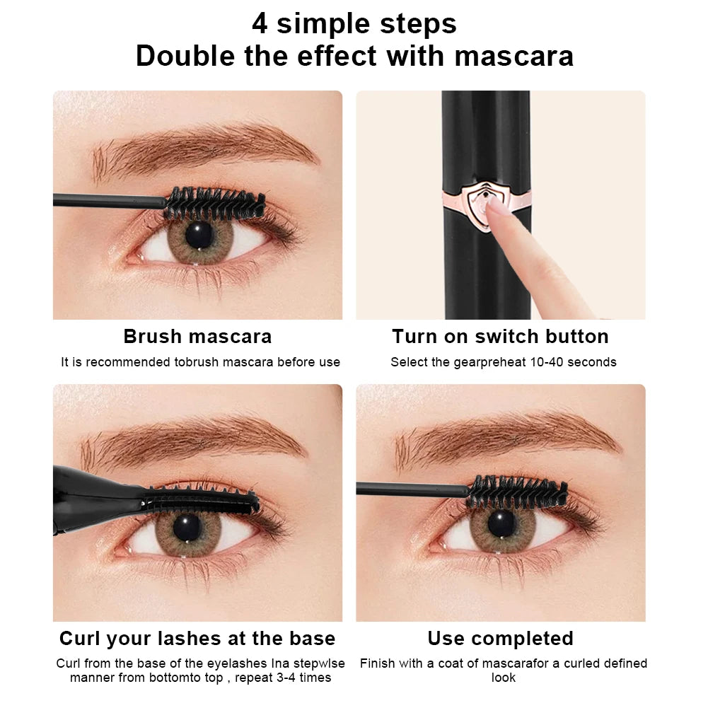 Heated Eyelash Curler - USB Rechargeable