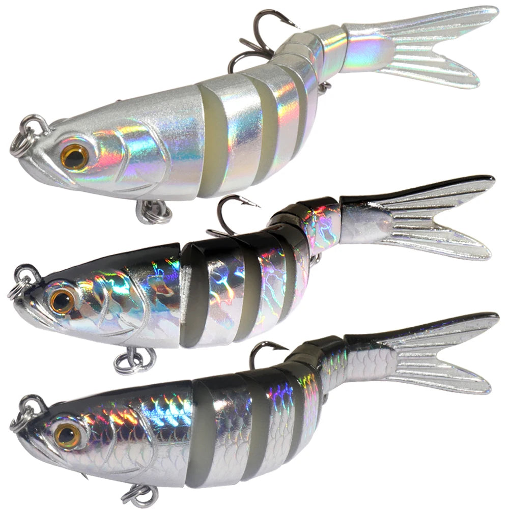 GOBAIT Swimbait - Multi Joint Lure Slow Sinking Bionic Segment