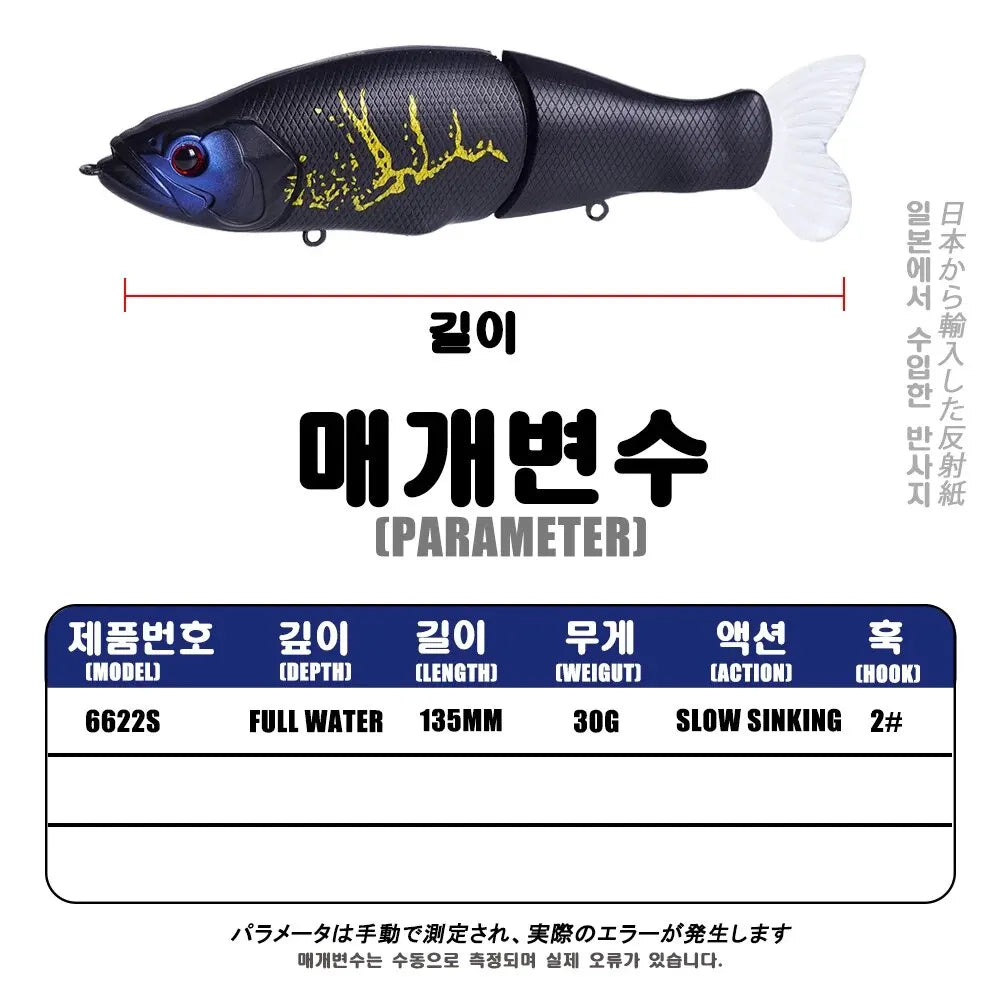 Slow Sinking SwimBaits
