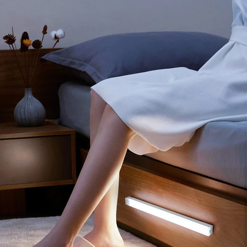 USB Type C Rechargeable Motion Sensor LED Light Bar