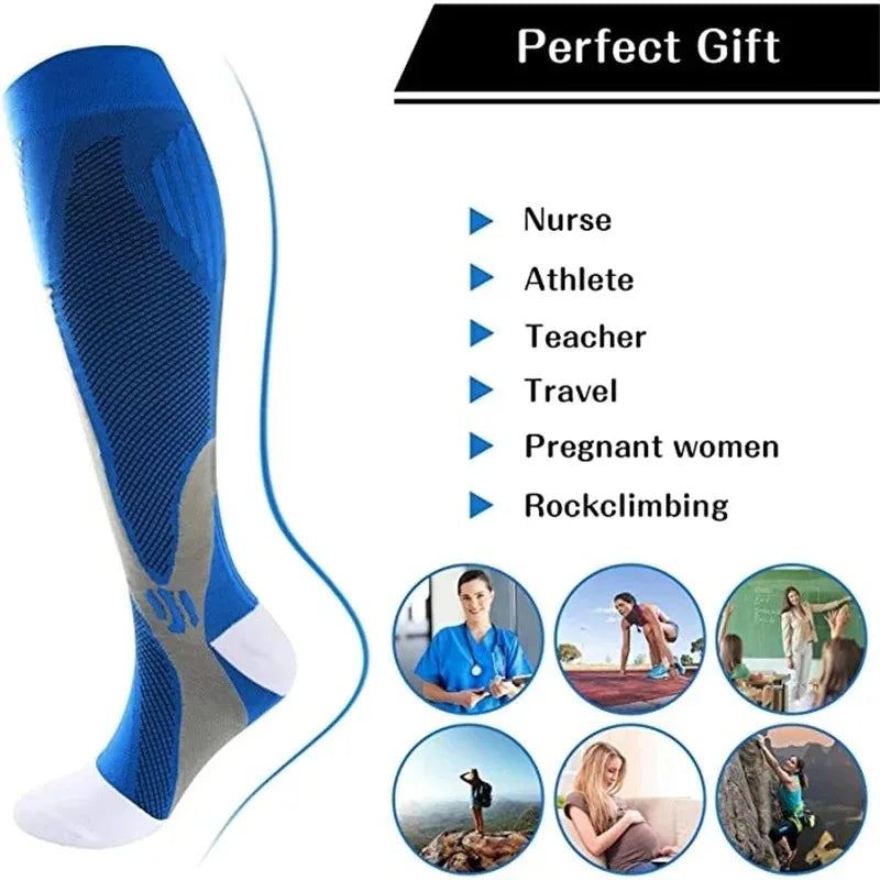 Unisex Running Men Women Compression Socks