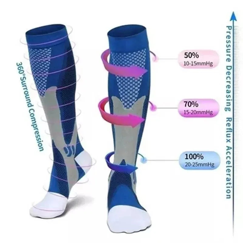 Unisex Running Men Women Compression Socks