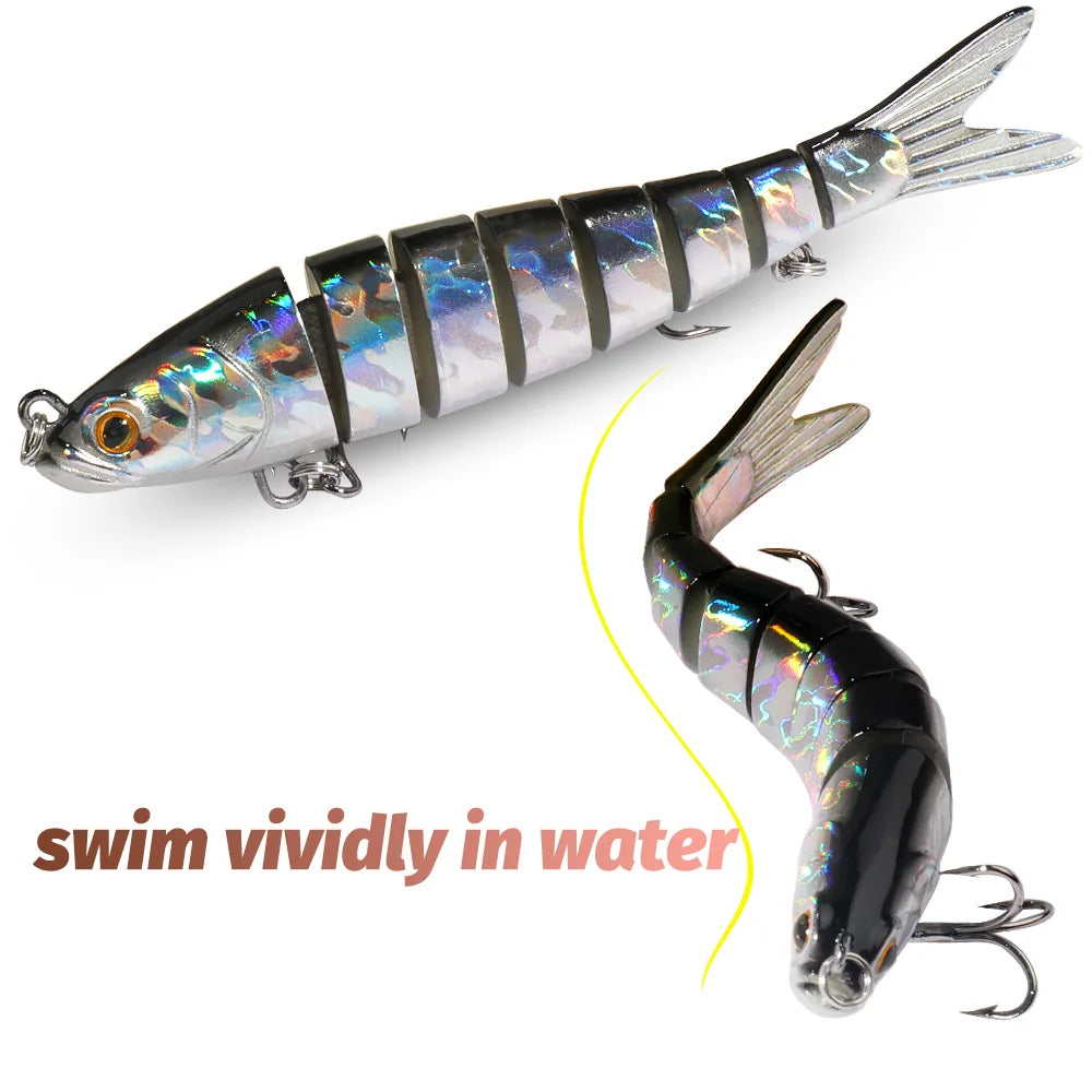 GOBAIT Swimbait - Multi Joint Lure Slow Sinking Bionic Segment